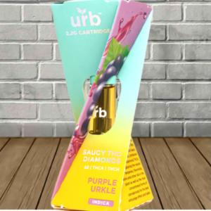 Urb Saucy THC Diamonds Vape Cartridge 2.2ml — DISCONTINUED - Image 4