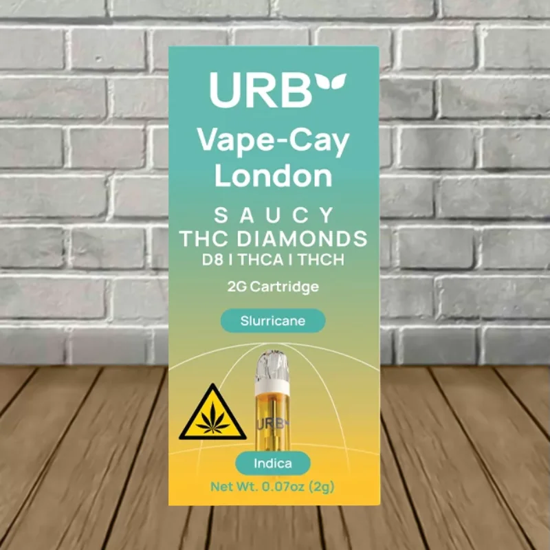 Urb Saucy THC Diamonds Vape Cartridge 2.2ml — DISCONTINUED - Image 11