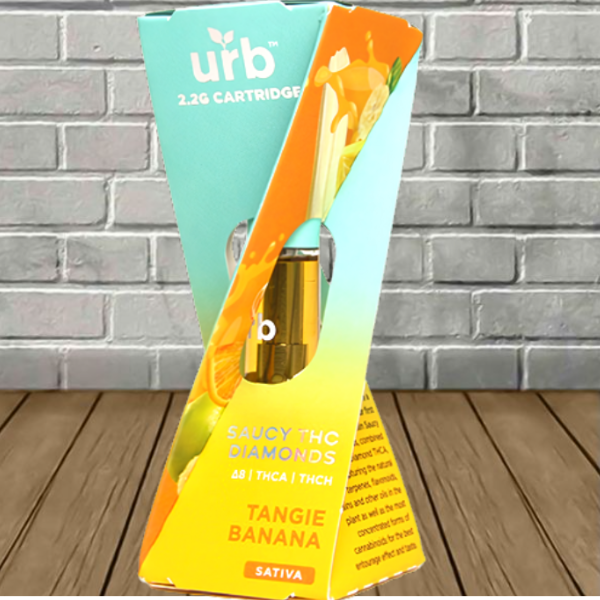 Urb Saucy THC Diamonds Vape Cartridge 2.2ml — DISCONTINUED - Image 7