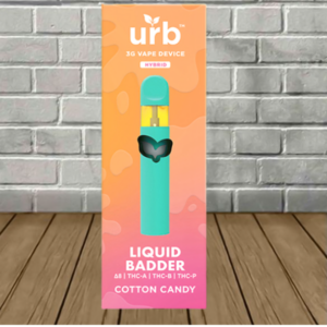 Alternative view of Urb THCa Liquid Badder Disposable 3g — DISCONTINUED