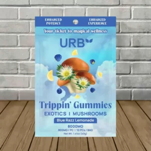 Urb Trippin Gummies Exotics | Mushrooms 8000mg - Image 6