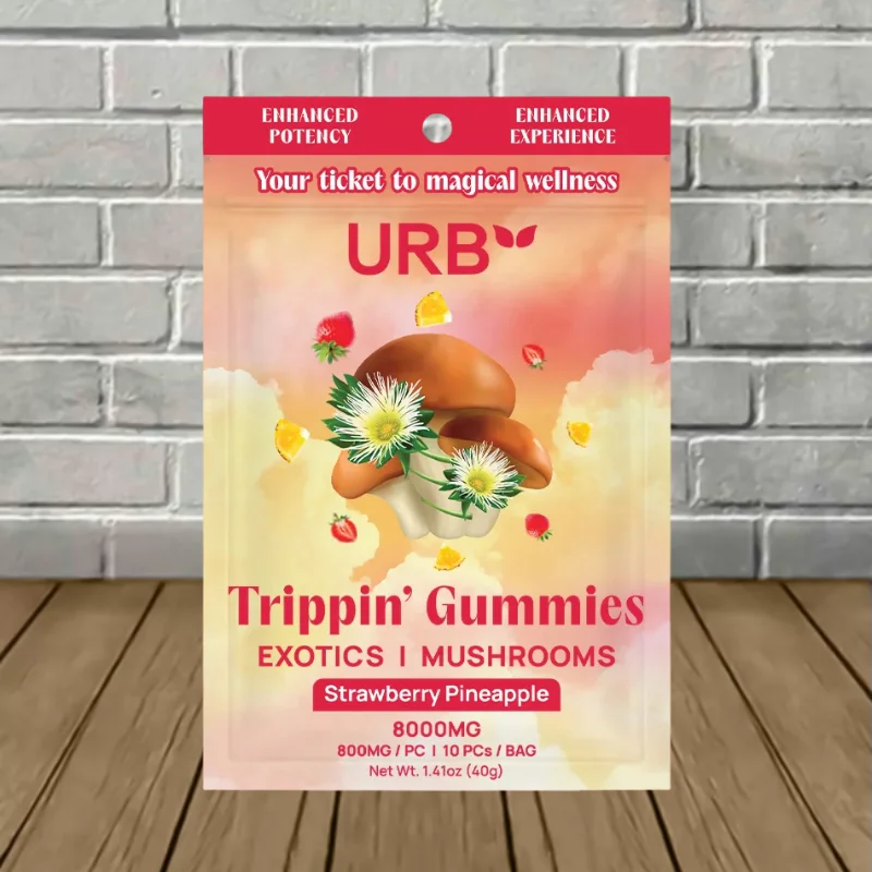 Urb Trippin Gummies Exotics | Mushrooms 8000mg - Image 3
