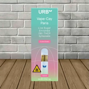 Alternative view of Urb Vape-Cay Paris THCp Live Sugar Disposable 3g