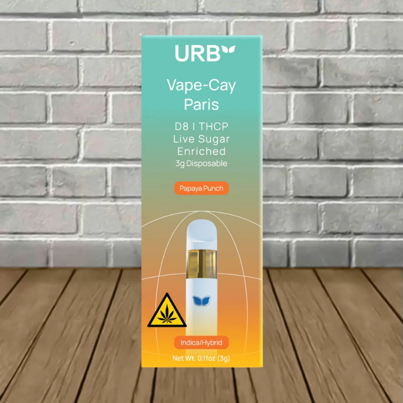 Urb Vape-Cay Paris THCp Live Sugar Disposable 3g - Image 3