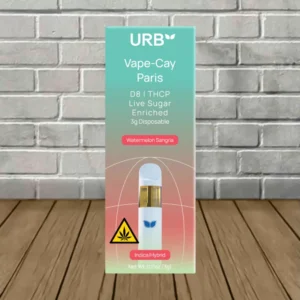 Urb Vape-Cay Paris THCp Live Sugar Disposable 3g