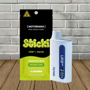 Sticki Urb X Torch Smart AIO Rosin THC Vape 4000mg - Image 3