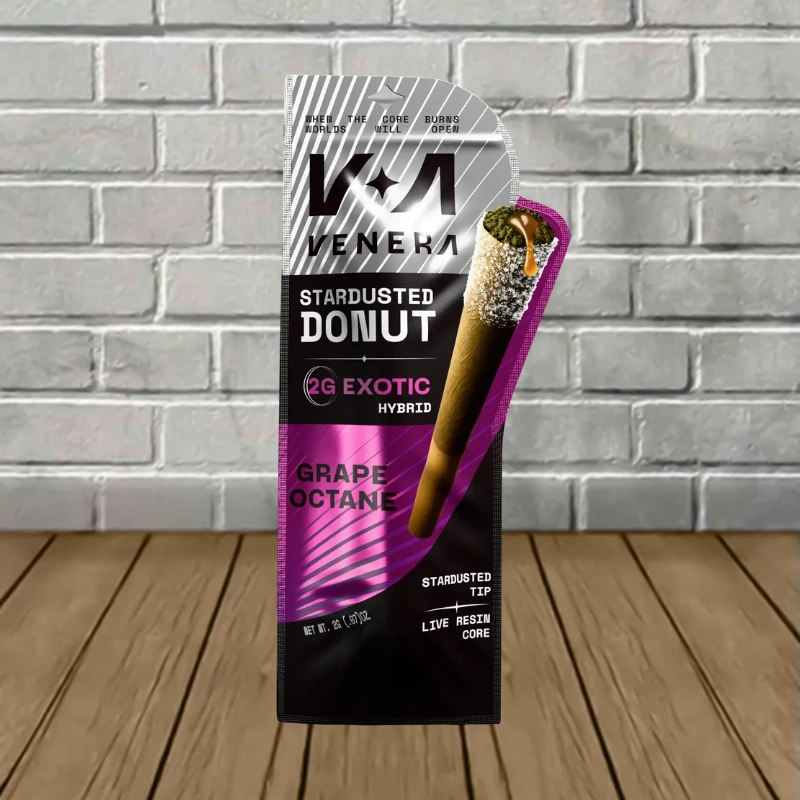 Venera Stardusted Donut THCp Preroll Exotic Blend 2g - Image 2