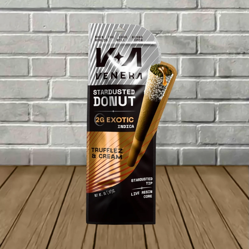 Venera Stardusted Donut THCp Preroll Exotic Blend 2g - Image 4