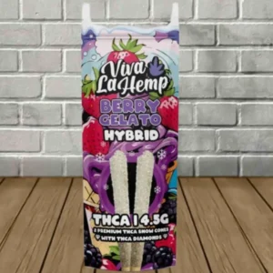 Viva La Hemp Premium Diamond Coated THCa Snow Cones 4.5g — DISCONTINUED - Image 3