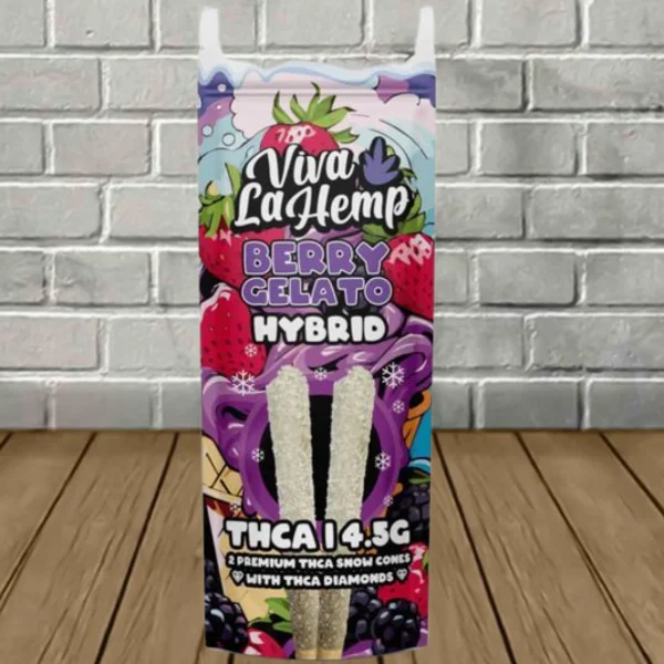 Viva La Hemp Premium Diamond Coated THCa Snow Cones 4.5g — DISCONTINUED - Image 3