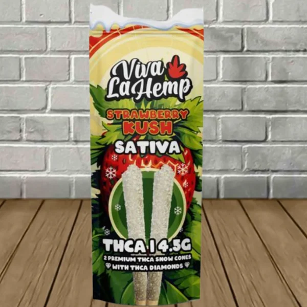 Viva La Hemp Premium Diamond Coated THCa Snow Cones 4.5g — DISCONTINUED - Image 5