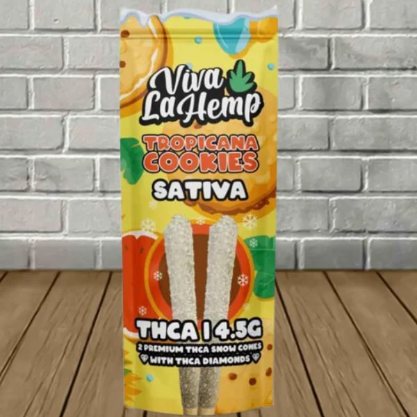 Viva La Hemp Premium Diamond Coated THCa Snow Cones 4.5g — DISCONTINUED - Image 6
