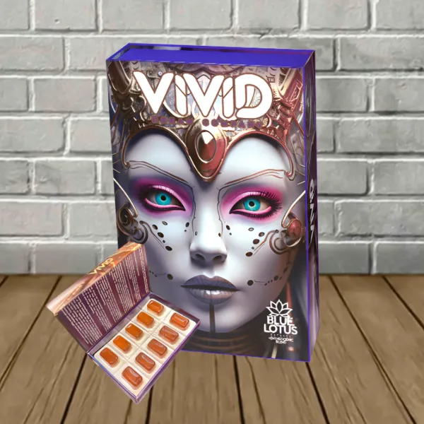 Vivid Dream Co Mad Honey + Blue Lotus Psychedelic Gummies 10ct - Image 2