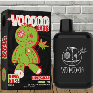 Voodoo Labs THCa Diamonds Live Sugar Disposable 4g - Image 4