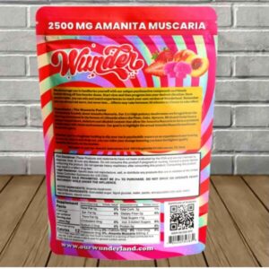 Alternative view of Wunder Amanita Muscaria Mushroom Gummies 2500mg