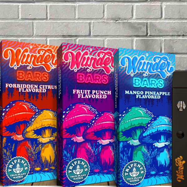 Wunder Bars Mushroom Disposable 2.2g