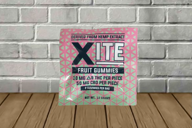 Xite Delta 9 THC 2-Pack Fruit Gummies 1:5 - Image 2