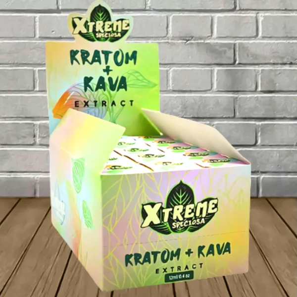 Xtreme Speciosa Liquid Kratom + Kava Extract Shot 12ml - Image 3