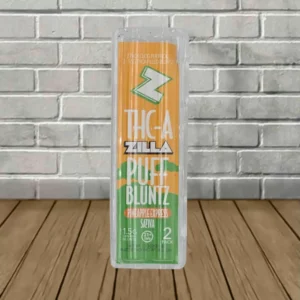 Zilla Puff Bluntz THCa 1.5g x 2 Preroll - Image 4