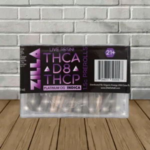 Zilla THCa | D8 | THCp 50ct Party Pack Prerolls — DISCONTINUED - Image 7