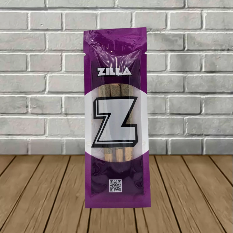Zilla THCa Diamond Prerolls 3ct - Image 3