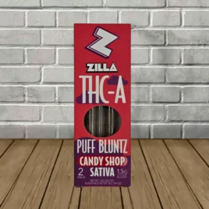 Alternative view of Zilla THCa Puff Bluntz Prerolls 3g