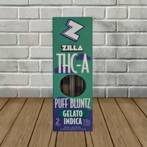 Zilla THCa Puff Bluntz Prerolls 3g - Image 3