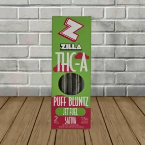 Zilla THCa Puff Bluntz Prerolls 3g - Image 6