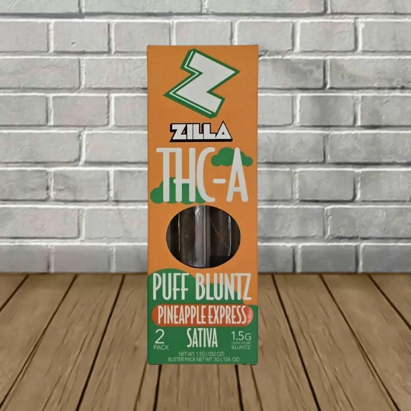 Zilla THCa Puff Bluntz Prerolls 3g