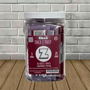 Zilla THCa | THCp Prerolls 3ct - Image 2