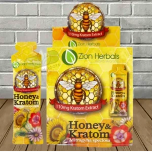 Zion Herbals Kratom Extract Honey 110mg - Image 3
