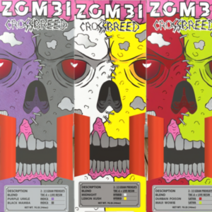 Zombi Crossbreed Juggernaut Live Resin THCa Duo Disposable 7g — DISCONTINUED