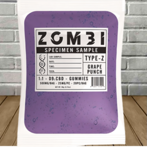 Zombi Specimen Type-Z Delta 9 Gummies 500mg — DISCONTINUED - Image 4