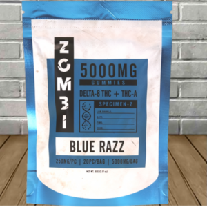 Zombi Specimen-Z Delta 8 + THCa Gummies 5000mg — DISCONTINUED - Image 4