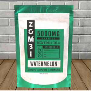 Alternative view of Zombi Specimen-Z Delta 8 + THCa Gummies 5000mg — DISCONTINUED
