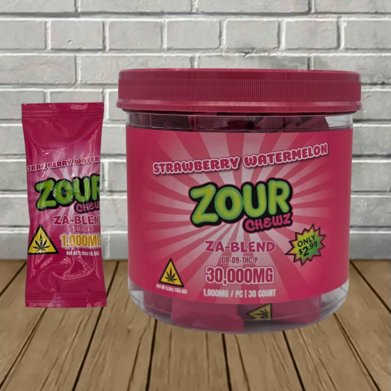 Zour Chewz D8 | D9 | THCp ZA Blend 1000mg - Image 9