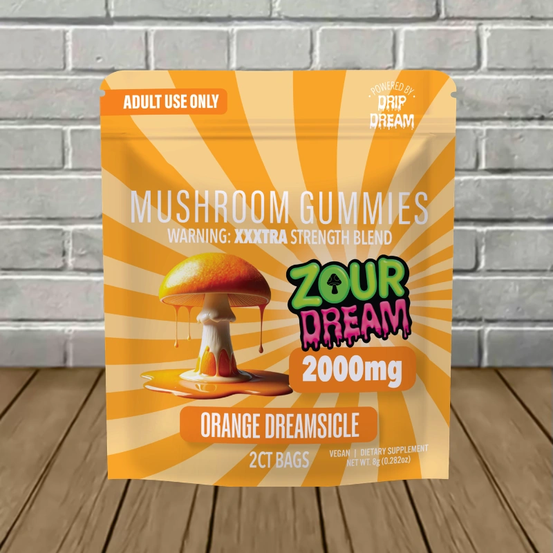 Zour Dream XXXTRA Strength Mushroom Gummies 2000mg - Image 4