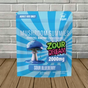Zour Dream XXXTRA Strength Mushroom Gummies 2000mg - Image 5