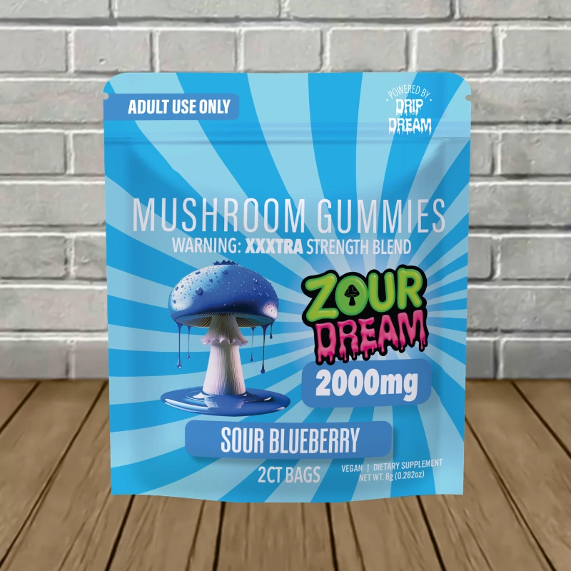 Zour Dream XXXTRA Strength Mushroom Gummies 2000mg - Image 5