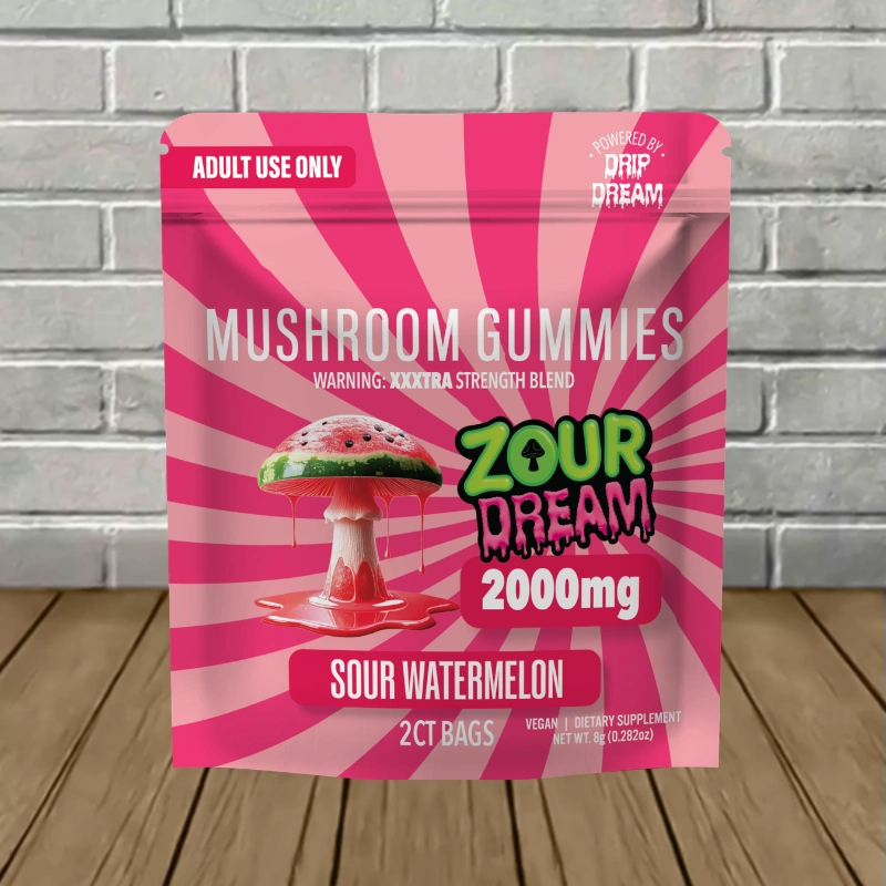 Zour Dream XXXTRA Strength Mushroom Gummies 2000mg - Image 9