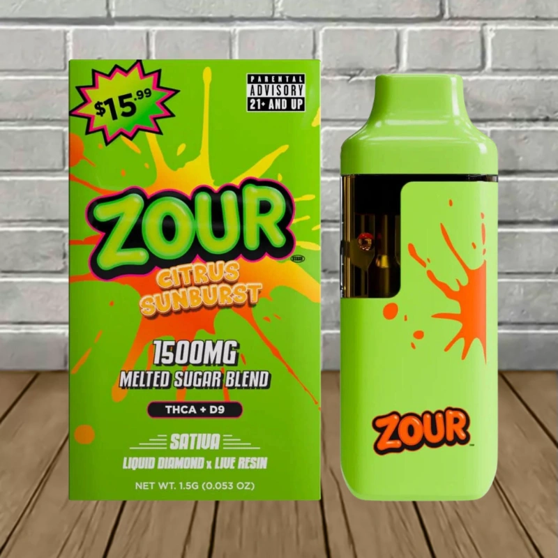 Zour THCa Melted Sugar Blend Disposable 1.5mg - Image 3