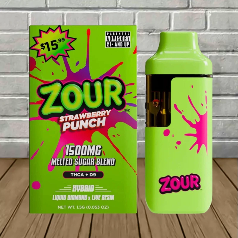 Zour THCa Melted Sugar Blend Disposable 1.5mg - Image 5