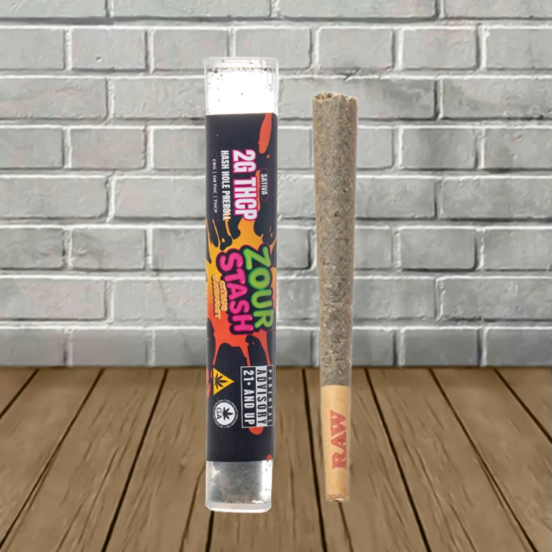 Zour Stash Hash Hole Liquid Diamonds THCp Preroll 2g