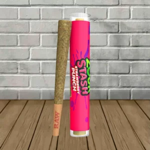 Alternative view of Zour Stash Hash Hole Liquid Diamonds THCa Prerolls 2g