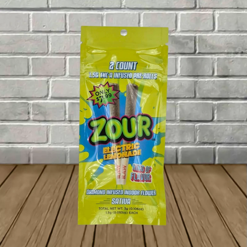Zour Stash THCa Diamond 3g Preroll - Image 3
