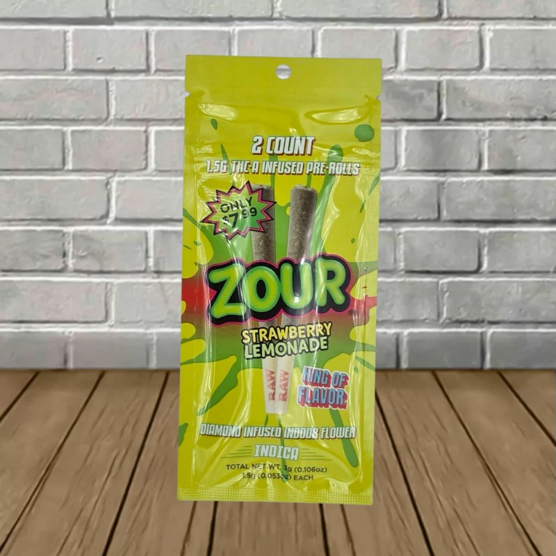 Zour Stash THCa Diamond 3g Preroll