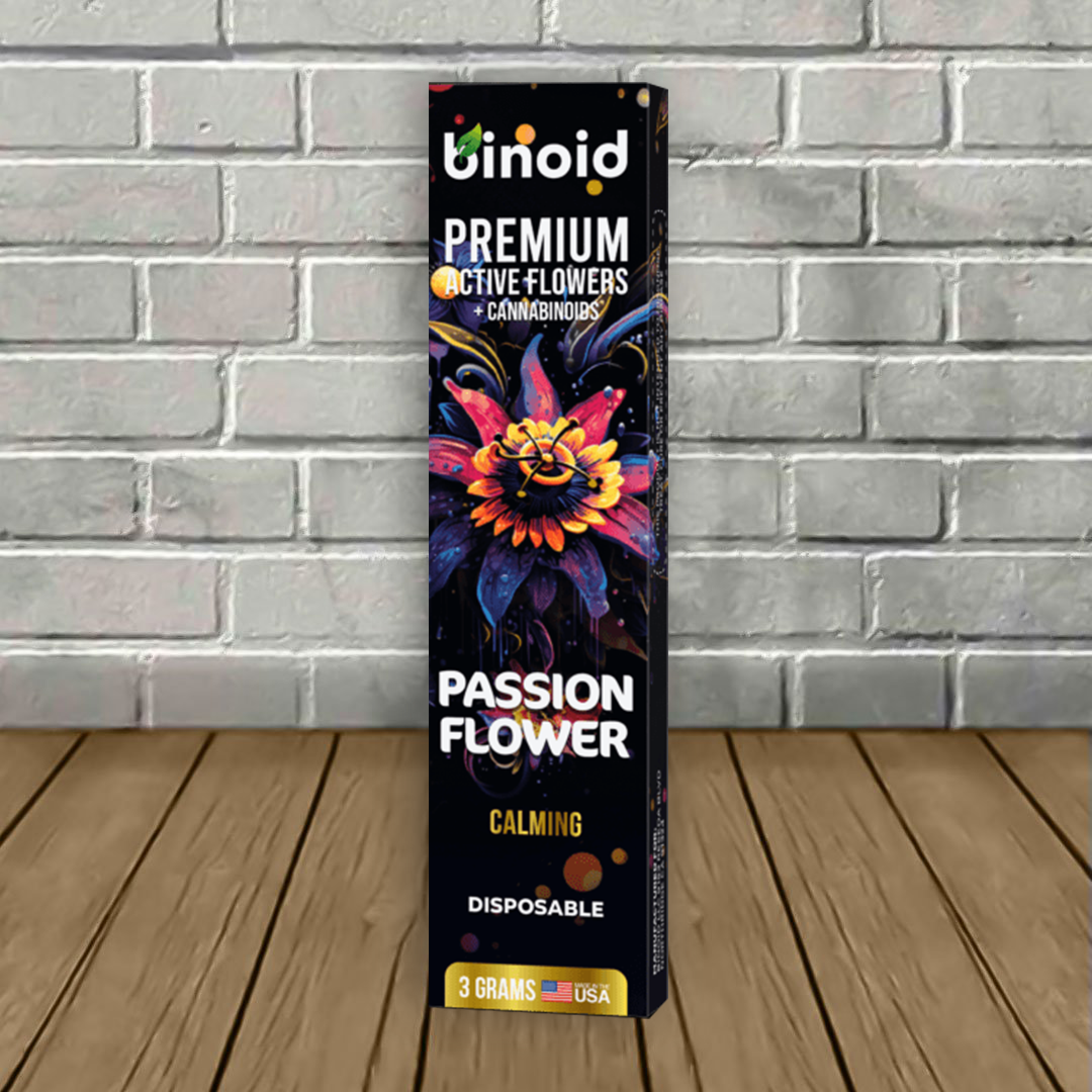 Binoid Active Flowers Blend Disposable Vape 3g - Image 5