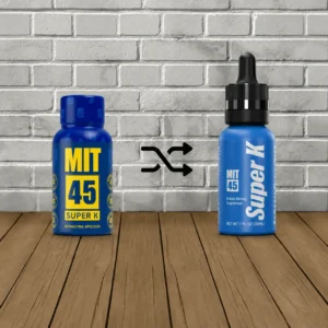 Alternative view of MIT45 Super K Kratom Extract Shot