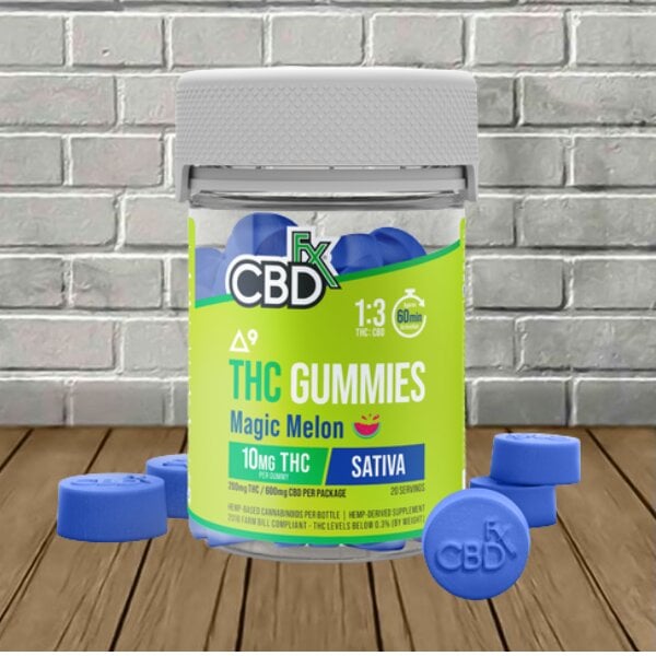 CBDfx D9 | CBD Magic Melon Gummy Jars