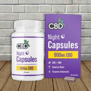 CBDfx CBD + CBN Night Time Capsules